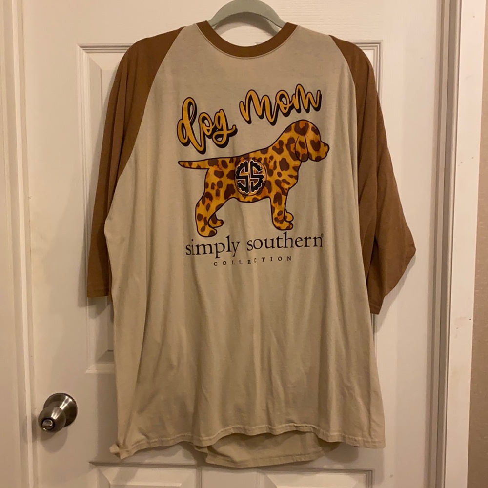 🐕 Dog Mom 3/4 Tee